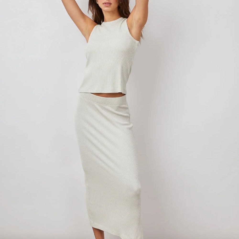 NWT Rails Angie Skirt + Top - Ivory